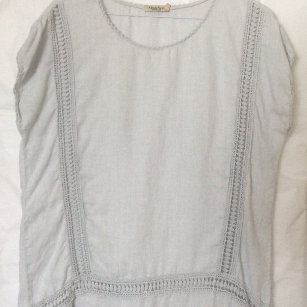 100% Linen Alessia Pacini Linen Top – Size M – Made in Italy
